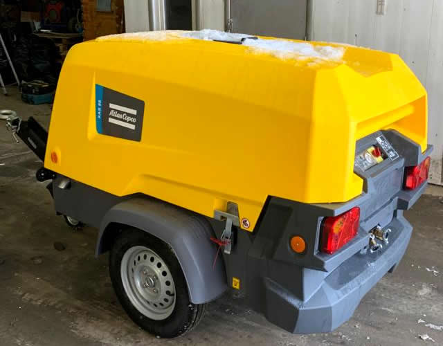компрессор Atlas Copco XAS 88 KD